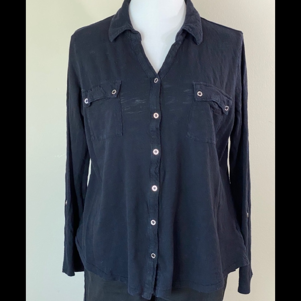 (0###) Casual black top